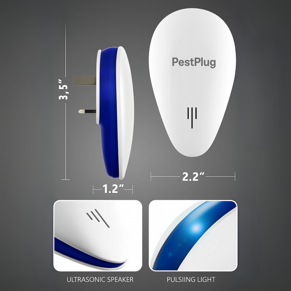 PestPlug™ Plug-In Insect & Rodent Shield